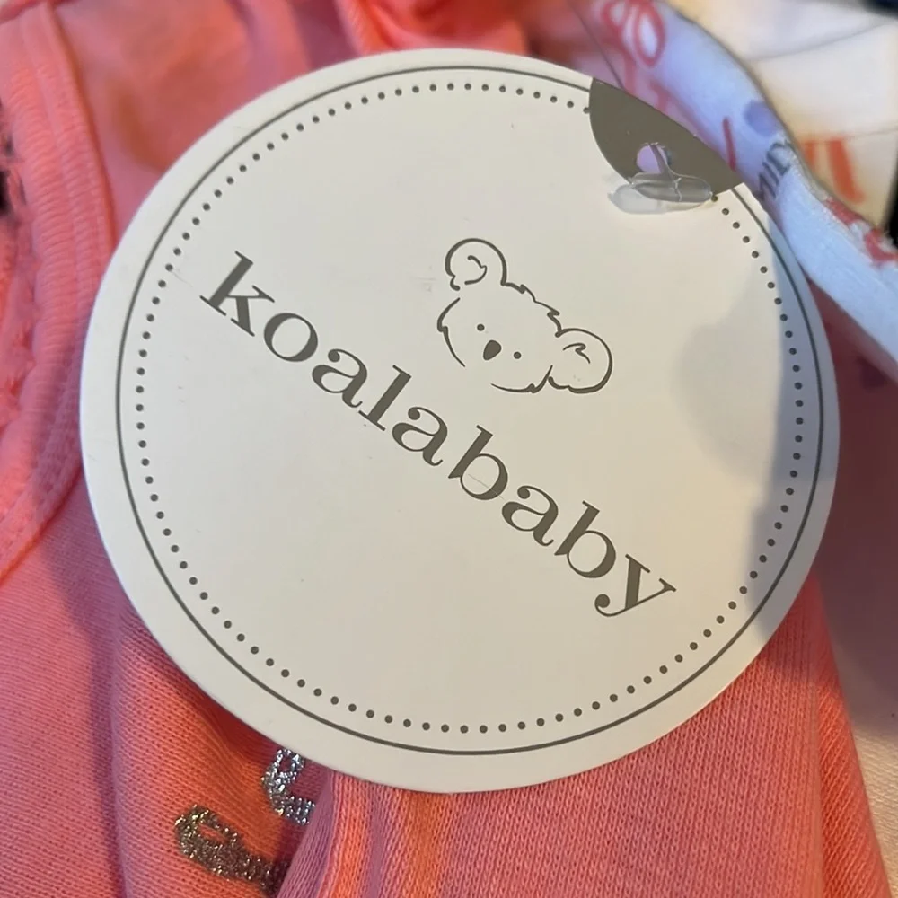 Koala Baby 4 Pack Onesies NWT